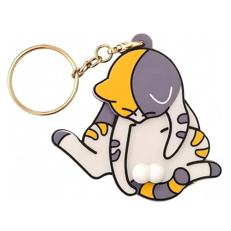 Mischief Cat - Interactuve Cat Keychain